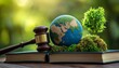 © EBBE - This visual representation inspires discussions on environmental law and justice for our planet.