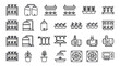 © ULFAITA - Hydroponic farming and greenhouse technology icons.