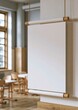 © Zabolotna_Art - Captivating empty scroll ready for creativity in a serene Scandinavian-inspired space