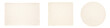© Bright Stock - Handmade paper cards set isolated PNG, blank deckle edge paper sheets in rectangle square and round shapes on transparent background, textured stationery mockup