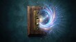 © FryArt - Light switch with magical energy vortex