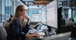 © Andrey Popov - Woman Payroll Specialist Uses Laptop