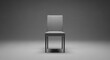 © Khaisan - A meticulously rendered contemporary upholstered seating element a single chair designed for refined interior spaces evoking comfort and understated style for home and hospitality settings presented w