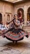 © tangmo.pa - Kalbeliya folk dancer performing traditional spinning dance in Rajasthan India
