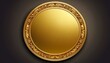 © Judith - Isolated Gold Round Banner