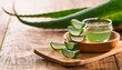 © Judith - Fresh Aloe Vera Leaves And Gel Natural Skincare
