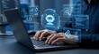 © Dedi Alfian studio - Programmer working with Agentic AI autonomous agents for software development and data visualization