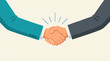 © CS23 - Business handshake between two partners, symbolizing agreement or deal