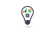 © Edowar - Light Bulb With Business Data Inside.