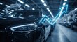 © tanin - Upward trend arrow graph over new auto models visualizing car industry growth.