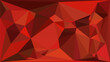 © Green Pixel Studio - Vibrant red abstract geometric background with polygonal shapes