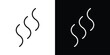 © Joss - Smoke steam silhouette icon