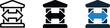 © Mst Insanara Begum - Data exchange icon represents server to server file sharing and transfer.