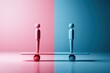 © Igor - Abstract gender parity concept with balanced figures