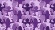 © abuzar - International Women's Day 2025 background. Powerful women. AccelerateAction. Seamless pattern with different womens
