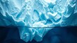 © f41007 - Abstract Melting Glacier, Climate Change Environmental Fragility Background for Eco Awareness