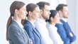 © アオイハチドリ - 未来を見据えるビジネスパーソン(ビジネスマン、ビジネスウーマン)たち　Business people looking ahead to the future