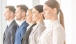 © アオイハチドリ - 未来を見据えるビジネスパーソン(ビジネスマン、ビジネスウーマン)たち　Business people looking ahead to the future