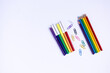 © Sarolta Nagy - back to school background horizontal composition with copy space on the left side