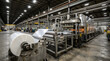 © Mahmuda - Industrial thermoforming machine assembly line | Plastic sheet manufacturing process factory | Automated plastic packaging production facility | Large scale industrial plastic extrusion plant