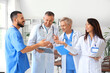 © Pixel-Shot - Team of doctors working in clinic