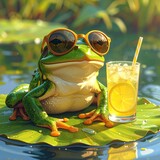 Frog sunglasses