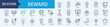 © Siti - Reward Icon Pack Illustration Vector Outline Style