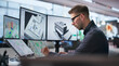 © Andrey Popov - Young Architect Studies Detailed 3D Building Plans