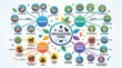 © zul - Comprehensive infographic of cat vocalization types and meanings