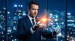 © LA Stock Vision - Future Agentic AI Technology and Artificial Intelligence Prompt Engineering concept.
