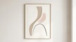 © Bebas - Abstract artwork in modern frame
