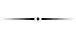 © Risad - Black decorative line divider with a diamond shape in the center