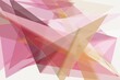 © Ajmain Hussain - Abstract geometric shapes overlapping in soft pastel tones creating visual harmony