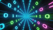 © mzgint - Digital binary code tunnel