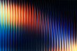 © Design Vault - Abstract glowing vertical lines creating dynamic fiery glass pattern illustration