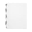 © BTG - Blank white spiral notebook mockup with wire binding