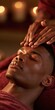 © Andrii Zastrozhnov - Calm young man with eyes closed receiving gentle facial massage under candlelight for spa background and banner design focused on relaxation and skin therapy