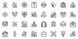 © Supre - A collection of Founder icons set with editable stroke, including risk taker, leader, strategy, entrepreneur, visionary, innovator, acquisition, retirement, pioneer. Thin linear vector illustration.