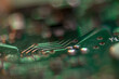 © Georges_Flayols - Electronic circuit board connecting modern digital technology