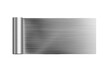 © PNG Kingdom  - Brushed silver rolled metal strip isolated