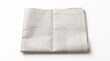 © DrexDesign - Blank newspaper mockup on white background, folded daily paper with empty columns, vintage newsprint texture for editorial design