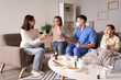 © Pixel-Shot - Doctor listening lungs of ill little girl with stethoscope at home