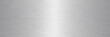 © Ahmed - Brushed aluminum metal texture background, silver stainless steel surface with light reflection, industrial metallic plate material for web design, sleek chrome finish for product display