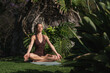 © Dima Sikorski/Stocksy - Yoga in a Tropical Garden