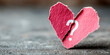 © MultiPixel - Hearts made of paper with a question mark on a table surface