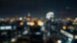 © Raihana - Generative AI creates a vibrant nighttime cityscape with blurred lights