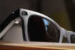 © Aleksandr Fedosov - Close up of the camera integrated into the smart glasses frame