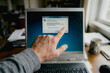 © PixelFoundry - Administrator access request window on laptop screen