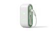 © Dewi - Modern Portable Power Bank External Battery Charger with Charging Cable and LED Indicator on White Background
