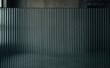 © velikiyzayats - Textured ribbed glass wall panel with vertical fluted stripes interior architecture background